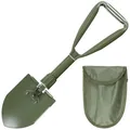 Produktbild: Klappspaten Oliv Tasche Schaufel Camping Outdoor Geocaching Sondeln Stahl BW US