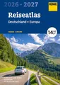 Produktbild: ADAC Reiseatlas 2026/2027 Deutschland 1:200.000, Europa 1:4,5 Mio. (ADAC Atlas)