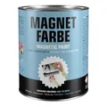 Produktbild: Milacor Magnetfarbe für Innen grau - lösemittelfreie Wandfarbe - überstreichbar, umweltfreundlich - 1 Liter