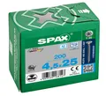 Produktbild: SPAX Senkkopf T20 Vollgewinde, 4.5x25, Blank, 4CUT, 200 Stk