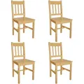Produktbild: vidaXL Esszimmerstühle, Beige, Holz, 45.5x86x41.5 cm, Esszimmer, Stühle, Esszimmerstühle, Vierfußstühle