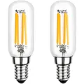 Produktbild: Dunstabzugshaube Lampe E14 T25 LED 4 W Kaltweiß 6000K 400 lm 2 Stück Filament