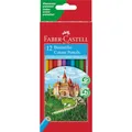 Produktbild: Faber Castell 120112 Buntstift, mehrfarbig, 12 Stück