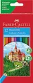 Produktbild: Faber-Castell 120112 - Buntstifte CASTLE Hexagonal, 12er Kartonetui, mehrfarbig