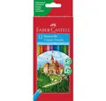 Produktbild: Faber-Castell Buntstift 12 CASTLE Buntstifte farbsortiert