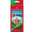 Produktbild: Faber-Castell Buntstift 12 Buntstifte CLASSIC Castle farbsortiert