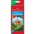 Produktbild: Faber-Castell Buntstift 12 CASTLE Buntstifte farbsortiert