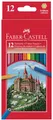 Produktbild: FABER-CASTELL Hexagonal Buntstifte CASTLE 12er Kartonetui