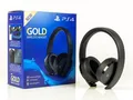 Produktbild: Sony PS4 Headset - GOLD WIRELESS HEADSET 7.1 Ohne Stick Zustand: akzeptabel