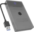 Produktbild: ICY IB-AC603B-U3 - Externes 2.5'' SATA HDD/SSD Gehäuse, USB 3.0, Adapter