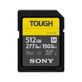 Produktbild: Sony SF-M512T Tough 512GB SDXC Speicherkarte UHS-II, V60, Class 10, bis zu 277MB/s Lesen, 150MB/s Schreiben – extrem robust, IP68, stoß- & wasserfest
