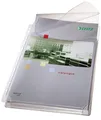 Produktbild: LEITZ Maxi Prospekthülle mit Klappe A4 PVC genarbt 0,17 mm 5 Hüllen