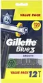 Produktbild: Gillette Einegrasierer Blue 3 Smooth 12 Stück (7702018541775)