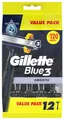 Produktbild: Gillette Blue3 Smooth Einwegrasierer 12 St.