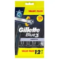 Produktbild: Gillette Blue3 Smooth Einwegrasierer 12 St.