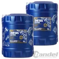 Produktbild: 2x 10L MANNOL MOTORÖL DIESEL EXTRA SAE 10W-40 API CH-4/SL ACEA B4/A3 V