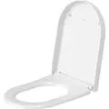 Produktbild: Duravit WC-Sitz Universal, ohne Absenkautomatik, Scharniere Edelstahl, lang, 500x370x37mm, weiß, 0063320000