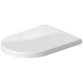 Produktbild: Duravit WC-Sitz Starck 3 verlängert Scharniere Edelstahl 370x500x37mm 63320000