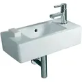 Produktbild: Duravit - Vero Handwaschbecken, 50x25cm, 2 Hahnlöcher Links Und
