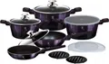 Produktbild: Berlinger Haus Titan Kochtopfset Topf set 13-tlg. Purple Eclipse Collection BH-7143