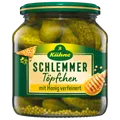 Produktbild: Kühne Schlemmertöpfchen süße Gürkchen 300g