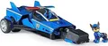 Produktbild: Spin Master PAW Patrol : Der Mighty Kinofilm - 40cm langes Chase Deluxe Superhelden-Raketenfahrzeug inkl. Chase Figur - Licht und Geräuschen - Spielzeug geeignet für Kinder ab 3 Jahren - Polizeiwagen - PAW Patrol - 3 Jahr(e) - AAA - Kunststoff - Schwarz - Blau