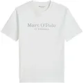 Produktbild: Marc O'Polo Herren T-Shirt - Big-Logo, Regular Fit, Baumwolle, Logoprint, uni Weiß L