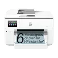 Produktbild: HP OfficeJet Pro 9730e A3-Multifunktionsdrucker, Drucken, Scannen und Kopieren bis A3, 6 Monate gratis drucken Instant Ink inklusive, Fax, WLAN, LAN, Duplex, Airprint, Grau-Weiß