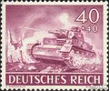 Produktbild: Briefmarken Deutsches Reich 1943 Mi 841 postfrisch Militär, Kriege