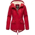 Produktbild: Marikoo Damen Winterjacke Manolya mit Teddyfellfutter & Baumwoll-Obermaterial