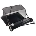 Produktbild: VEVOR Rasenkehrer Rasenkehrmaschine 132cm Laubkehrmaschine 736L Auffangsack