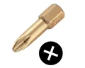Produktbild: wolfcraft Diamant-Bit, Kreuzschlitz (PH 1) I 1305000 I 1 Bit mit Diamantbeschichtung für hohe Standzeit