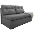 Produktbild: luma-home Schlafsofa, Dunkelgrau, Textil, 2-Sitzer, Füllung: Polyurethan (Pur), einzeln stellbar,Rechteckig, 136x86x85 cm, Wohnzimmer, Sofas & Couches, Schlafsofas