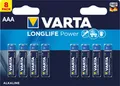 Produktbild: Varta 1x8 High Energy AAA LR 03, Einwegbatterie, Alkali, 1,5 V, 8 Stück 04903121418