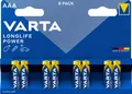 Produktbild: VARTA LONGLIFE Power AAA, 8er Blister Batterie #33961709