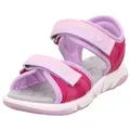 Produktbild: Superfit PEBBLES WMS: mittel Sandale Sandalette mit süßem Motiv, Größenschablone zum Download rosa 29 EU