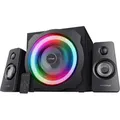 Produktbild: Trust Gaming GXT 629 Tytan 2.1 PC Lautsprecher mit Subwoofer, 120 W, 3,5 mm AUX Klinke, PC Boxen mit RGB LED Beleuchtung, Gaming Lautsprecher für ... - Schwarz