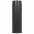 Produktbild: Rauchrohr 500 mm mit einem Ø 120 mm Schwarz Ofenrohr