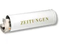 Produktbild: BURG-WÄCHTER 800W Zeitungsbox 800  Breite 400 mm weiß Stahl