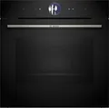 Produktbild: Bosch Serie 8, Einbau-Dampfbackofen, 60 x 60 cm, Schwarz HSG7364B1