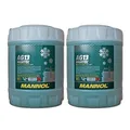 Produktbild: MANNOL 2 x 10L AG13 Antifreeze/Kühlerfrostschutz -40 Grad Ready-Mix Grün