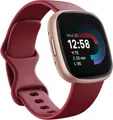 Produktbild: Fitbit Versa 4 Smartwatch in Rot, Bluetooth, GPS, Aluminiumgehäuse