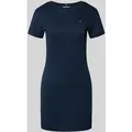 Produktbild: Tommy Hilfiger Tailliertes Minikleid aus reiner Baumwolle in Marine, Größe L