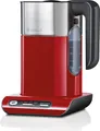 Produktbild: Bosch TWK8614P, 1,5 l, 2400 W, Rot, Kunststoff, Edelstahl, Regelbare Temperatur, Wasserstandsanzeige