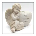 Produktbild: Engel mit Herz Wir Vermissen Dich Grab Grabschmuck Trauerschmuck