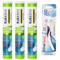 Produktbild: Szczoteczka do protez Elina + tabletki Kukident Anti-Zahnstein 3x30 szt