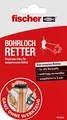 Produktbild: Fischer BOHRLOCH RETTER Reparaturvlies Holz Beton Gipskarton Hellgrau 10er Pack