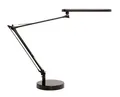 Produktbild: Unilux LED-Tischleuchte MAMBOLED, 7 W, 665 lm, mit Diffusor, dreh-u. neigbar, Sockel + Klemme, schwarz 188150