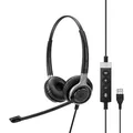 Produktbild: EPOS IMPACT SC 660 USB ML - Headset - On-Ear (1000553) (5714708003540) - Schwarz