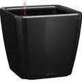 Produktbild: Lechuza® Pflanzgefäß Quadro Premium LS 43 cm x 43 cm x 40 cm Schwarz hochglanz